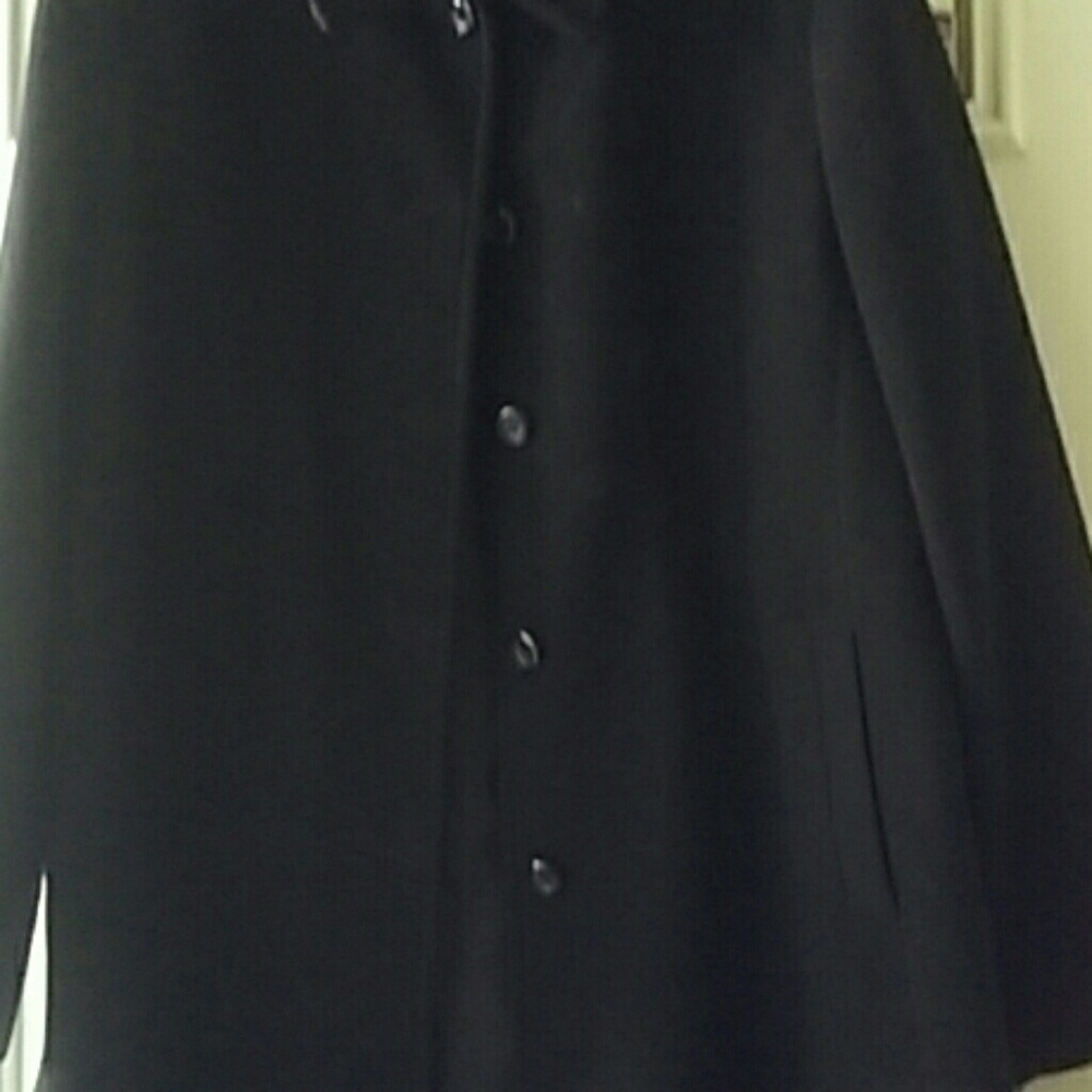 Winter Dress Black Coat
